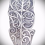 törzsi minták - TATTOO SLEEVES SKETCH