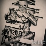 tubus robo biomechanika - TATTOO SLEEVE SKETCH