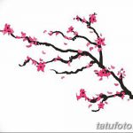 fotó Vázlatok Sakura tetoválásról 2018.01.27. №147 - Sakura tetoválás vázlatai -