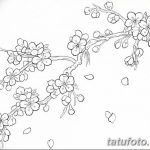 fotó Vázlatok Sakura tetoválásról 2018.01.27. №154 - Sakura tetoválás vázlatai -