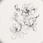 fotó Vázlatok Sakura tetoválásról 2018.01.27. №030 - Sakura tetoválás vázlatai -