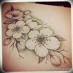 fotó Vázlatok a Sakura tetoválásról 2018.01.27 -én №036 - Sakura tetoválás vázlatai -