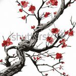 fotó Vázlatok Sakura tetoválásról 2018.01.27. №048 - Sakura tetoválás vázlatai -