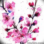 fotó Vázlatok Sakura tetoválásról 2018.01.27. №065 - Sakura tetoválás vázlatai -