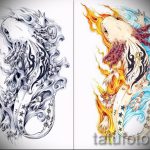 Stílusos vázlat egy szalamandra tetováláshoz - egy kép egy exkluzív szalamandra tetoválás ötletéhez