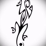 Érdekes vázlat a szalamandra tetováláshoz - rajz egy különleges szalamandra tetoválás ötletének kialakításához