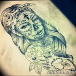 fotó Vázlat a Santa Muerto tetoválásról 2018. 06. 03. №120 - Santa Muerto vázlata -