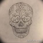 fotó Vázlat a Santa Muerto tetoválásról 2018. 06. 03. №195 - Santa Muerto vázlata -