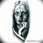 fotó Vázlat Santa Muerto tetoválásról, 2018. 06. 03. №176 - Santa Muerto vázlata -