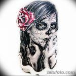 fotó Vázlat a Santa Muerto tetoválásról 2018. 06. 03. №174 - Santa Muerto vázlata -