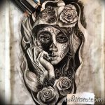 fotó Vázlat a Santa Muerto tetoválásról 2018. 06. 03. №07 - Santa Muerto vázlata -