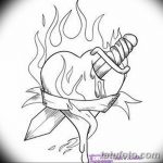 снимка Скици на татуировка Сърце от 20.06.2018 №248 - Скици Татуировка Сърце -