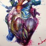 снимка Скици на татуировка Сърце от 20.06.2018 №004 - Скици Татуировка Сърце -