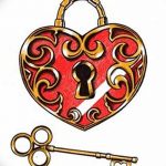 снимка Скици на татуировка Сърце от 20.06.2018 №031 - Скици Татуировка Сърце -