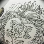 снимка Скици на татуировка Сърце от 20.06.2018 №046 - Скици Татуировка Сърце -