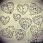 снимка Скици на татуировка Сърце от 20.06.2018 №052 - Скици Татуировка Сърце -