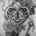 снимка Скици на татуировка Сърце от 20.06.2018 №070 - Скици Татуировка Сърце -
