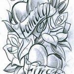 снимка Скици на татуировка Сърце от 20.06.2018 №082 - Скици Татуировка Сърце -