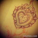 снимка Скици на татуировка Сърце от 20.06.2018 №083 - Скици Татуировка Сърце -