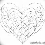 снимка Скици на татуировка Сърце от 20.06.2018 №085 - Скици Татуировка Сърце -