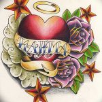 снимка Скици на татуировка Сърце от 20.06.2018 №102 - Скици Татуировка Сърце -