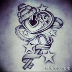 снимка Скици на татуировка Сърце от 20.06.2018 №114 - Скици Татуировка Сърце -