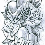 снимка Скици на татуировка Сърце от 20.06.2018 №118 - Скици Татуировка Сърце -