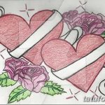 снимка Скици на татуировка Сърце от 20.06.2018 №129 - Скици Татуировка Сърце -