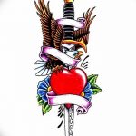 снимка Скици на татуировка Сърце от 20.06.2018 №138 - Скици Татуировка Сърце -