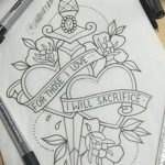 снимка Скици на татуировка Сърце от 20.06.2018 №140 - Скици Татуировка Сърце -