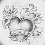 снимка Скици на татуировка Сърце от 20.06.2018 №143 - Скици Татуировка Сърце -