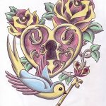 снимка Скици на татуировка Сърце от 20.06.2018 №162 - Скици Татуировка Сърце -