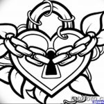 снимка Скици на татуировка Сърце от 20.06.2018 №180 - Скици Татуировка Сърце -