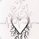 снимка Скици на татуировка Сърце от 20.06.2018 №184 - Скици Татуировка Сърце -