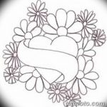 снимка Скици на татуировка Сърце от 20.06.2018 №192 - Скици Татуировка Сърце -