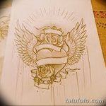 снимка Скици на татуировка Сърце от 20.06.2018 №195 - Скици Татуировка Сърце -