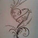 снимка Скици на татуировка Сърце от 20.06.2018 №196 - Скици Татуировка Сърце -