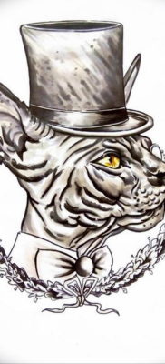 Szfinx tetoválás vázlata 2019.08.20. №035 - Szfinx tetoválás vázlata -