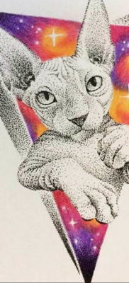 Szfinx tetoválás vázlata 2019.08.20. №038 - Szfinx tetoválás vázlata -