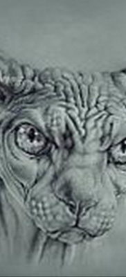 Szfinx tetoválás vázlata 2019.08.20. №040 - Szfinx tetoválás vázlata -