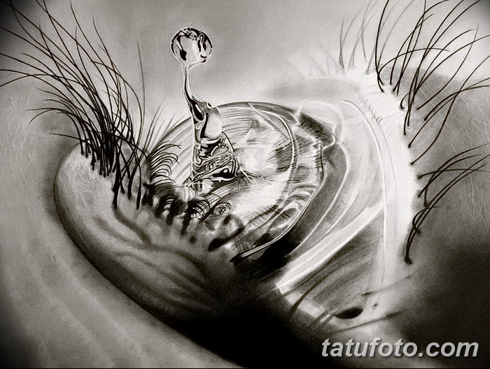 снимка Скици на сълза под очите татуировка от 10.10.2017 №023 - Скици на сълза -