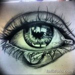 снимка Скици на сълза под очите татуировка от 10.10.2017 №014 - Скици на сълза -