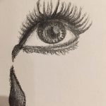 снимка Скици на сълза под очите татуировка от 10.10.2017 №028 - Скици на сълза -