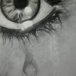 снимка Скици на сълза под очите татуировка от 10.10.2017 г. No 079 - Скици на сълза -