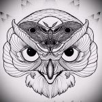 bagoly tetoválás vázlat lányoknak 38