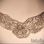 bagoly tetoválás vázlatvázlata 7