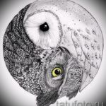 bagoly tetoválás a hátán 6
