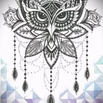 bagoly tetoválás a nyakán 3