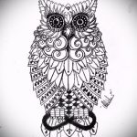 bagoly tetoválás a 2 lábán