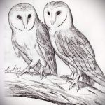 bagoly tetoválás a 7 lábán